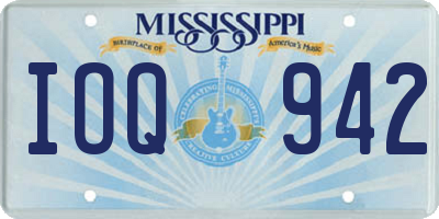 MS license plate IOQ942