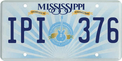 MS license plate IPI376