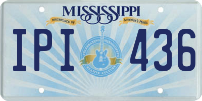 MS license plate IPI436
