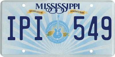 MS license plate IPI549