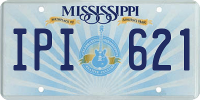 MS license plate IPI621