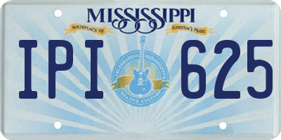 MS license plate IPI625