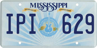 MS license plate IPI629