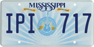 MS license plate IPI717