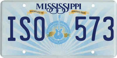 MS license plate ISO573