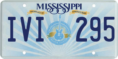 MS license plate IVI295
