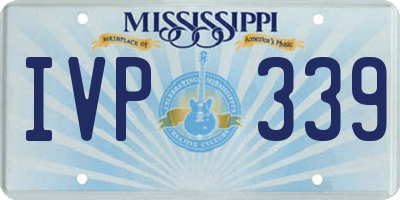 MS license plate IVP339