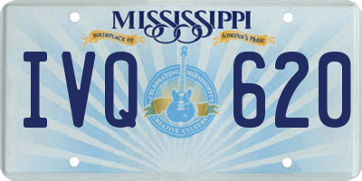 MS license plate IVQ620