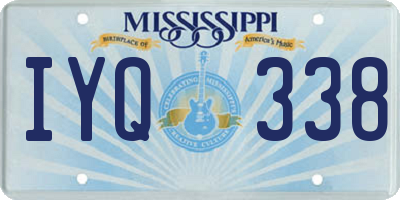 MS license plate IYQ338