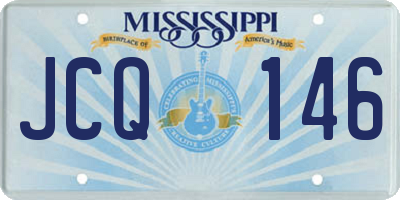 MS license plate JCQ146