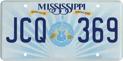 MS license plate JCQ369