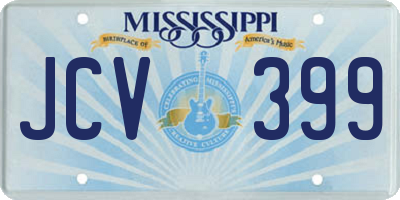MS license plate JCV399
