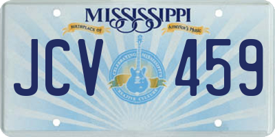 MS license plate JCV459