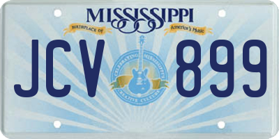 MS license plate JCV899
