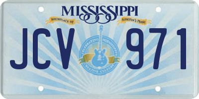MS license plate JCV971