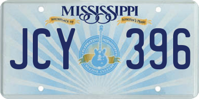 MS license plate JCY396