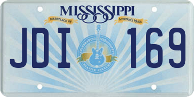 MS license plate JDI169