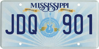 MS license plate JDQ901