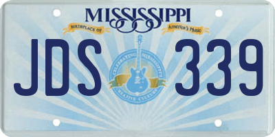 MS license plate JDS339