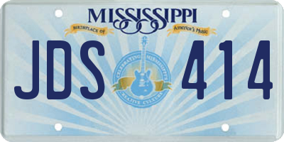 MS license plate JDS414