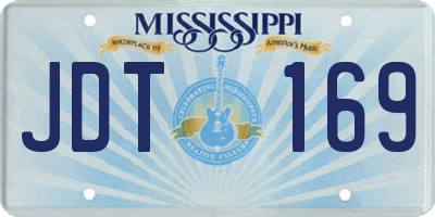 MS license plate JDT169