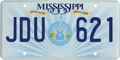 MS license plate JDU621