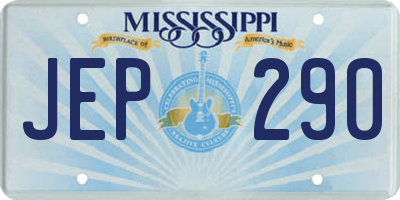 MS license plate JEP290