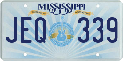 MS license plate JEQ339