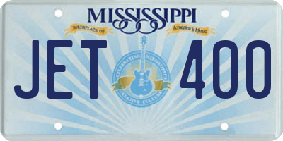MS license plate JET400