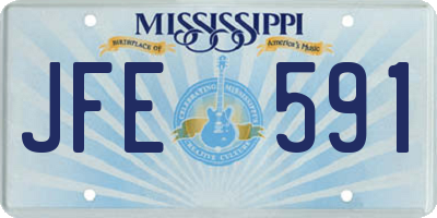 MS license plate JFE591