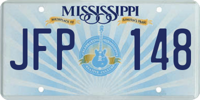 MS license plate JFP148