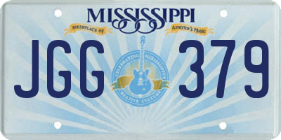 MS license plate JGG379