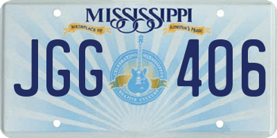 MS license plate JGG406