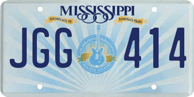 MS license plate JGG414
