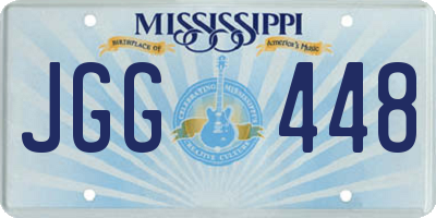 MS license plate JGG448
