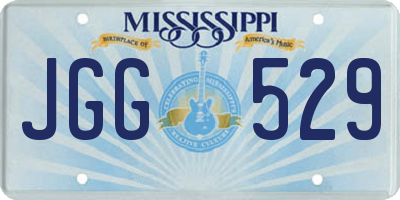 MS license plate JGG529