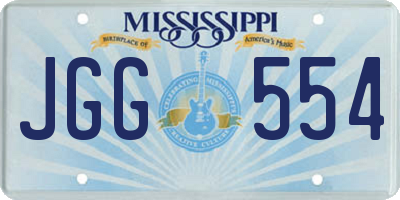 MS license plate JGG554