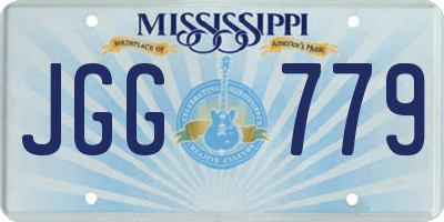 MS license plate JGG779
