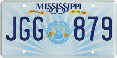 MS license plate JGG879