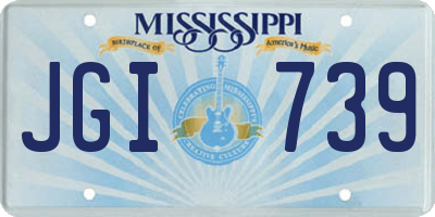 MS license plate JGI739