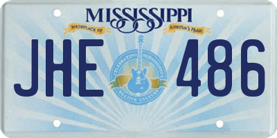 MS license plate JHE486
