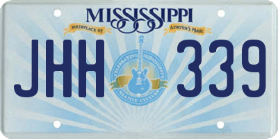 MS license plate JHH339