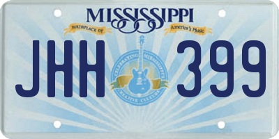 MS license plate JHH399