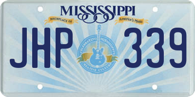 MS license plate JHP339