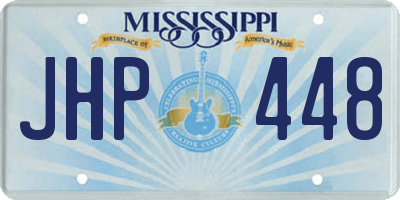 MS license plate JHP448