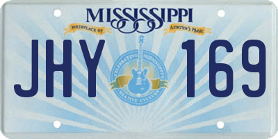 MS license plate JHY169