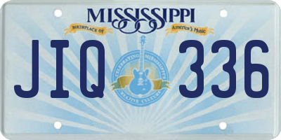 MS license plate JIQ336