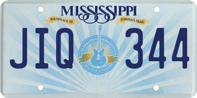 MS license plate JIQ344