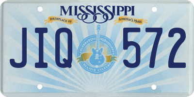 MS license plate JIQ572