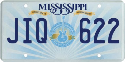 MS license plate JIQ622